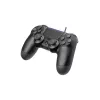 Comando com fio TRACER SHOGUN PRO preto — 16 botões, analógico/digital, cabo de 1,5 m, vibração, PC/PS4/PS3
