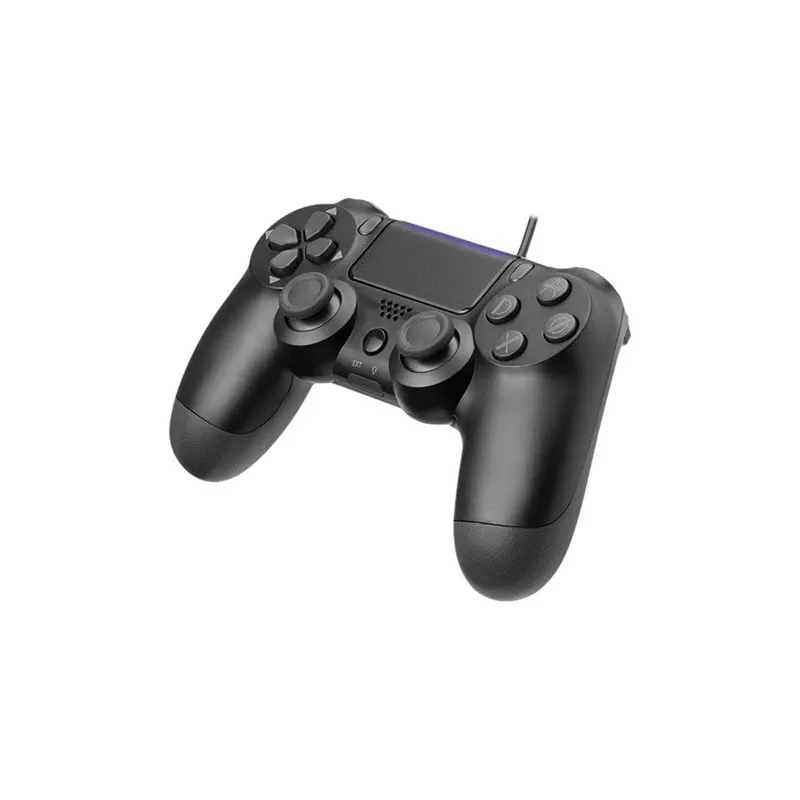 Comando com fio TRACER SHOGUN PRO preto — 16 botões, analógico/digital, cabo de 1,5 m, vibração, PC/PS4/PS3