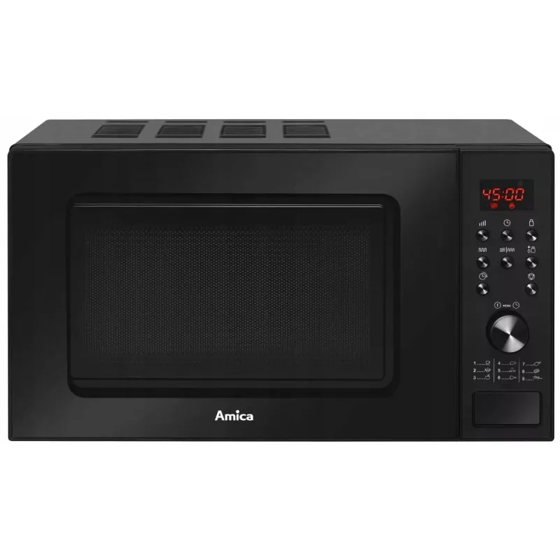 Micro-ondas Amica AMGF20E1GB micro-ondas de base plana com grelhador 20 L 700 W preto