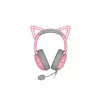 Razer Kraken Kitty V2 RZ04-04730200-R3M1 auscultadores gaming com fio, USB-A, microfone, drivers de 40 mm, Quartz Pink