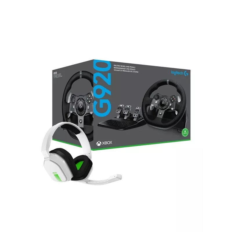 Volante G920 Driving Force Racing Wheel/BDL White EMEA-914 G920 + A10