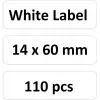 Etiquetas térmicas Niimbot T14*60-110 110 unid. branco