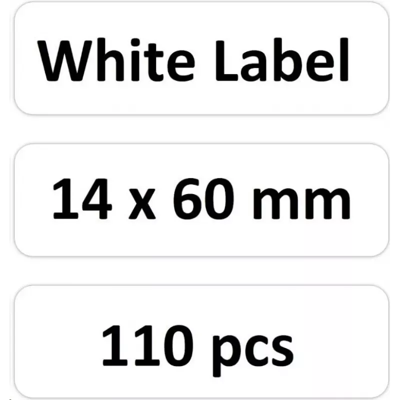 Etiquetas térmicas Niimbot T14*60-110 110 unid. branco