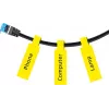 NIIMBOT RXL12.5109-65Y etiquetas térmicas 12,5 x 109 mm, 65 etiquetas por rolo, amarelas, para D11/D110