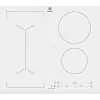 Placa de indução de encastrar Electrolux LIV63431BW branca, 59 cm, 4 zonas