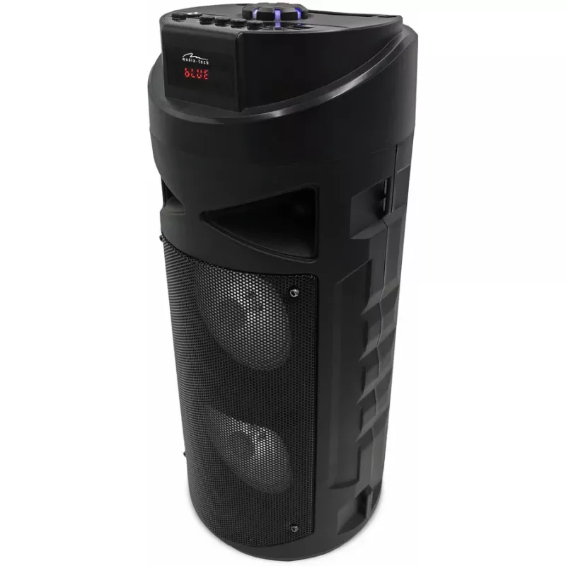 Media-tech Partybox Keg Bt - Altifalante Bluetooth estéreo compacto com rádio FM, leitor MP3 MT3165