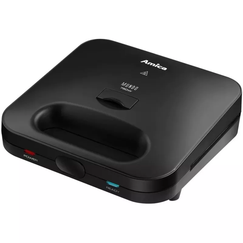 Amica SMK4011 tostadeira de sanduíches, preta