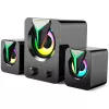 Altifalante Esperanza EGS107 2.1 USB LED 5 W preto