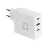DICOTA D31983 carregador para dispositivos móveis e portáteis, branco, carregamento rápido AC, indutivo
