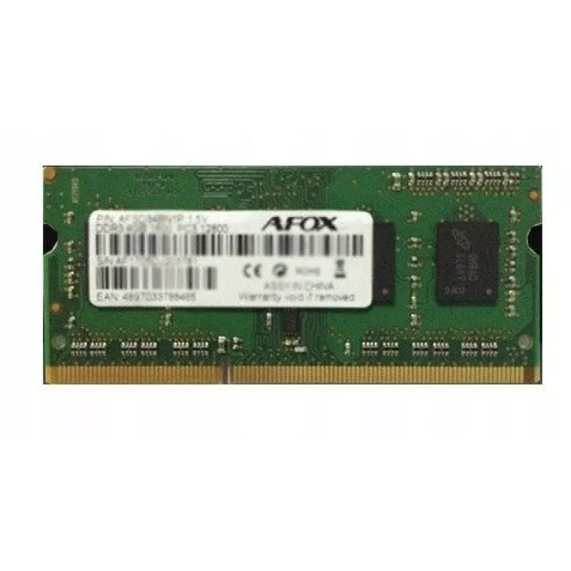 AFOX AFSD38AK1P módulo de memória SO-DIMM DDR3-1333 de 8 GB