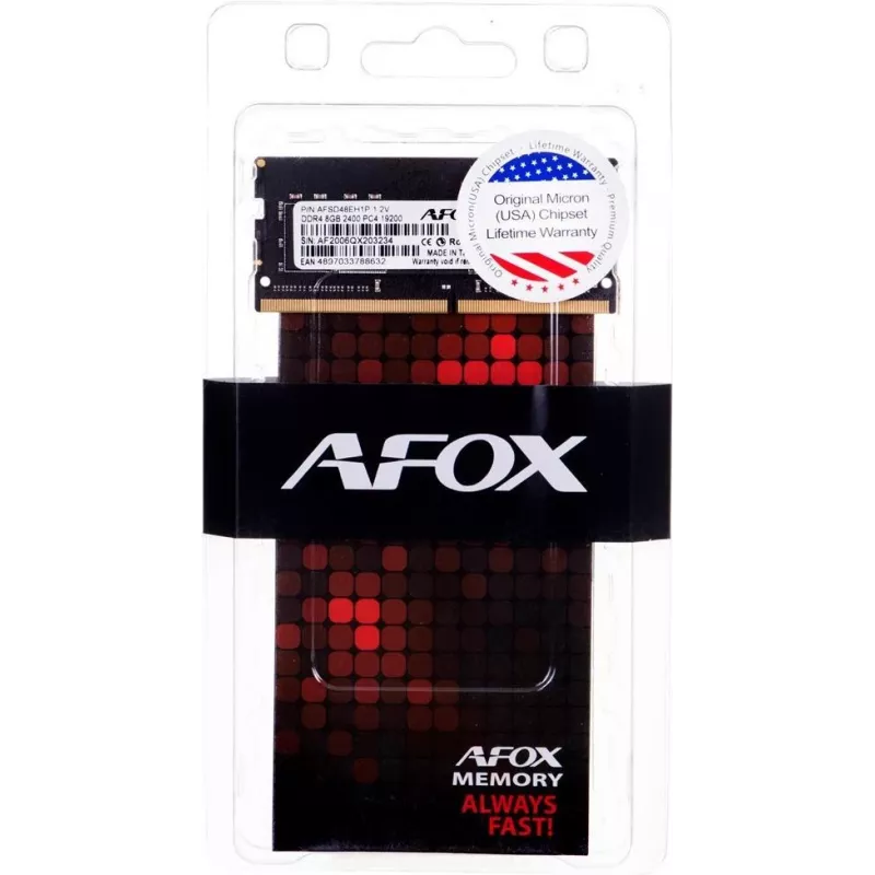 Afox SO-DIMM DDR4 8GB 2400MHz