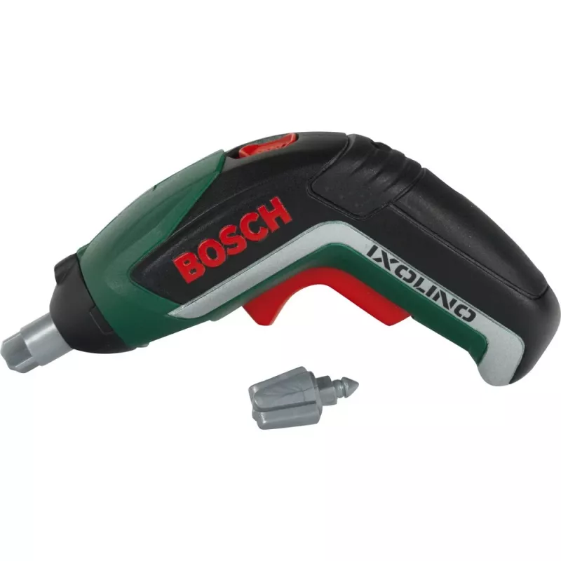Theo Klein 8300 Bosch Ixolino aparafusadora I com luz e som I acessórios intercambiáveis I brinquedo para crianças a partir de 3 anos pilha