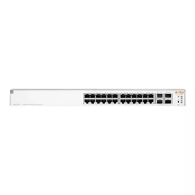 HPE Aruba Networking Instant On 1930 24G Class4 PoE 4SFP/SFP+ 370W Managed L2+ Gigabit Ethernet (10/100/1000) Power over Ethernet (PoE) 1U branco