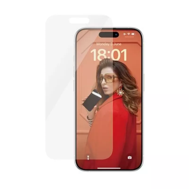PanzerGlass® Película de proteção de ecrã iPhone 15 Pro | Classic Fit