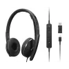 Lenovo 4XD1M45627 Auscultadores/Headset com fios arco de cabeça USB Type-C preto