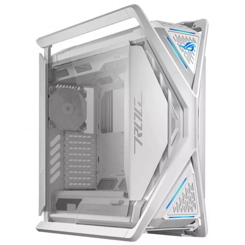 ASUS ROG GR701 Hyperion White, PC, Branco, ATX, EATX, micro ATX, Mini-ITX, Alumínio, Multi, Frontal