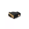 Savio - CL-21 - HDMI - DVI - conector fêmea / conector fêmea - preto (cl-21)