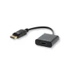 Savio CL-55 adaptador de cabo de vídeo 0.2 m DisplayPort HDMI Type A (Standard) preto