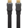 Goobay | Cabo HDMI plano High Speed com Ethernet | 61279 | ficha HDMI (Type-A) | HDMI (Type-A) | HDMI para HDMI | 2 m