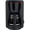 Máquina de café de filtro Bosch TKA2M113, depósito de água 1,25 l, 15 chávenas, preta