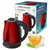 Chaleira elétrica ESPERANZA EKK113R 1,8 L 1800 W aço inoxidável com desligamento automático e proteção contra funcionamento a seco