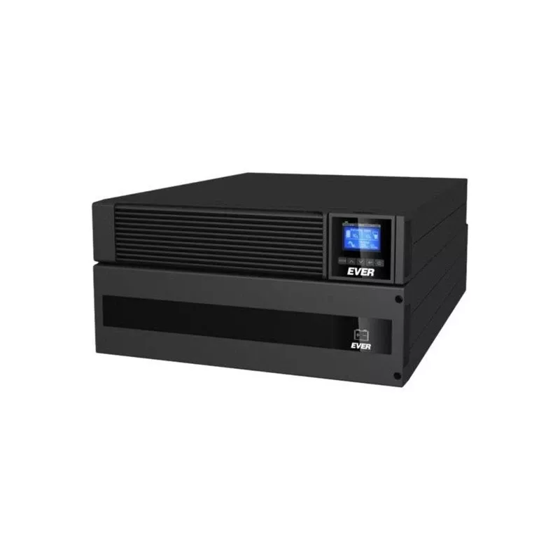 UPS EVER POWERLINE RT Plus 6 kVA T/PWPLRT-116K00/00 — UPS online de dupla conversão rack/torre 6kVA