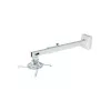 Suporte de parede AVTEK WallMount Next 1200 — aço, branco, telescópico, rotação 360°, inclinação ±42°, carga máxima 20 kg