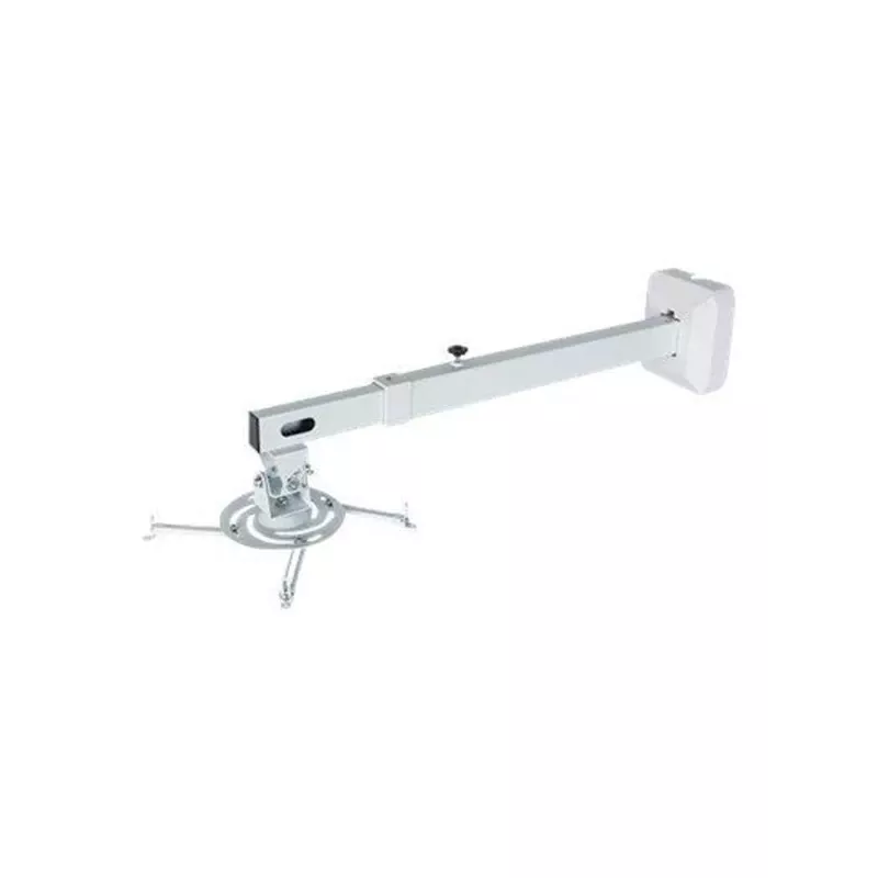 Suporte de parede AVTEK WallMount Next 1200 — aço, branco, telescópico, rotação 360°, inclinação ±42°, carga máxima 20 kg