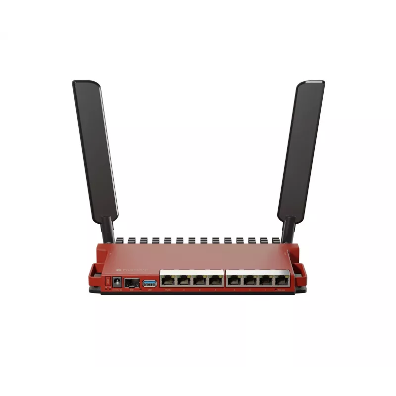 Router wireless Mikrotik L009UiGS-2HaxD-IN Gigabit Ethernet single-band (2,4 GHz) vermelho
