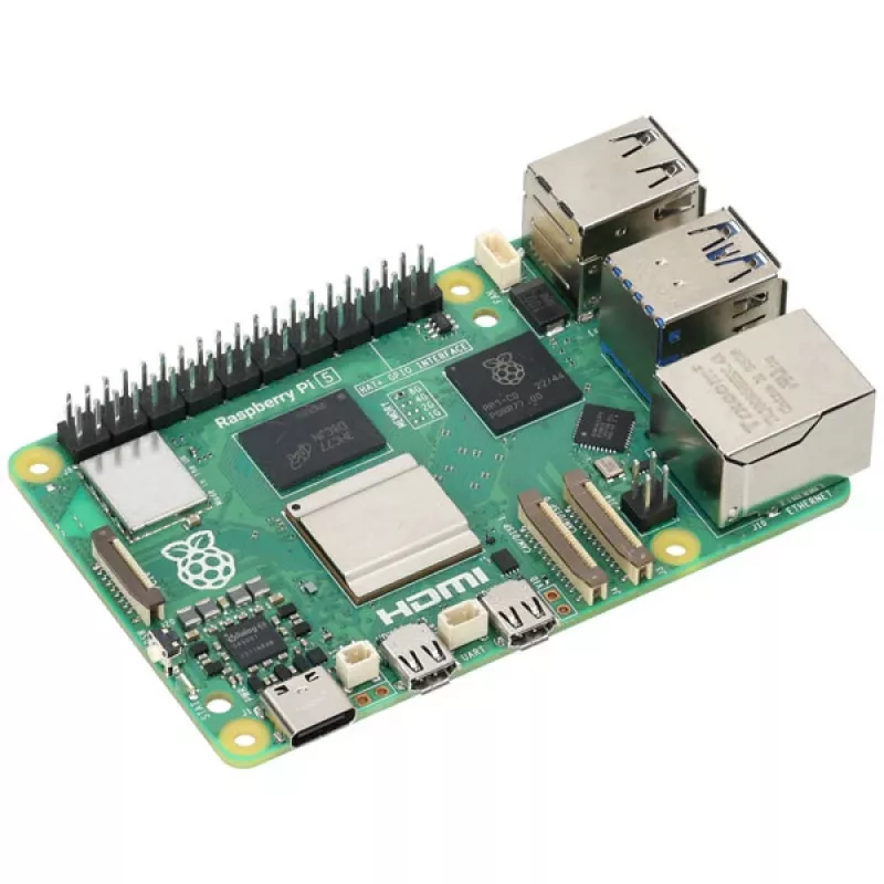 Raspberry PI 5 B 4GB RAM Computador de placa única - Broadcom BCM2712 / 2.4 GHz