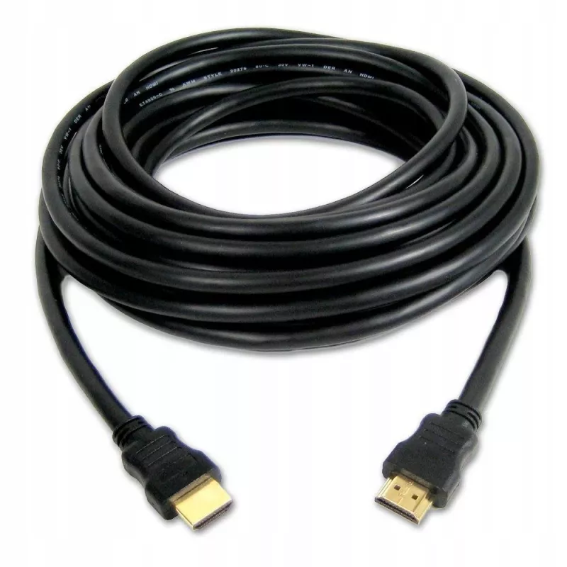 Cabo HDMI SAVIO (M), 20m, preto, contactos dourados, v1.4 High Speed, Ethernet/3D CL-75