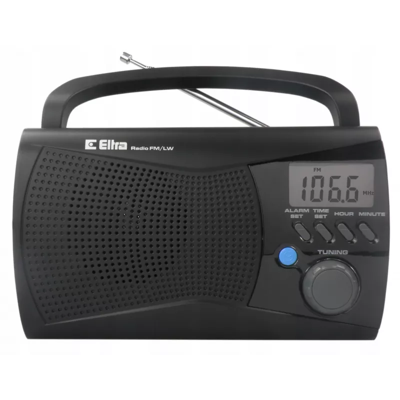 Eltra Kinga 2 Rádio portátil, preto