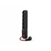 ACAR F5 POWER preto 5 saídas AC 230 V 10 m