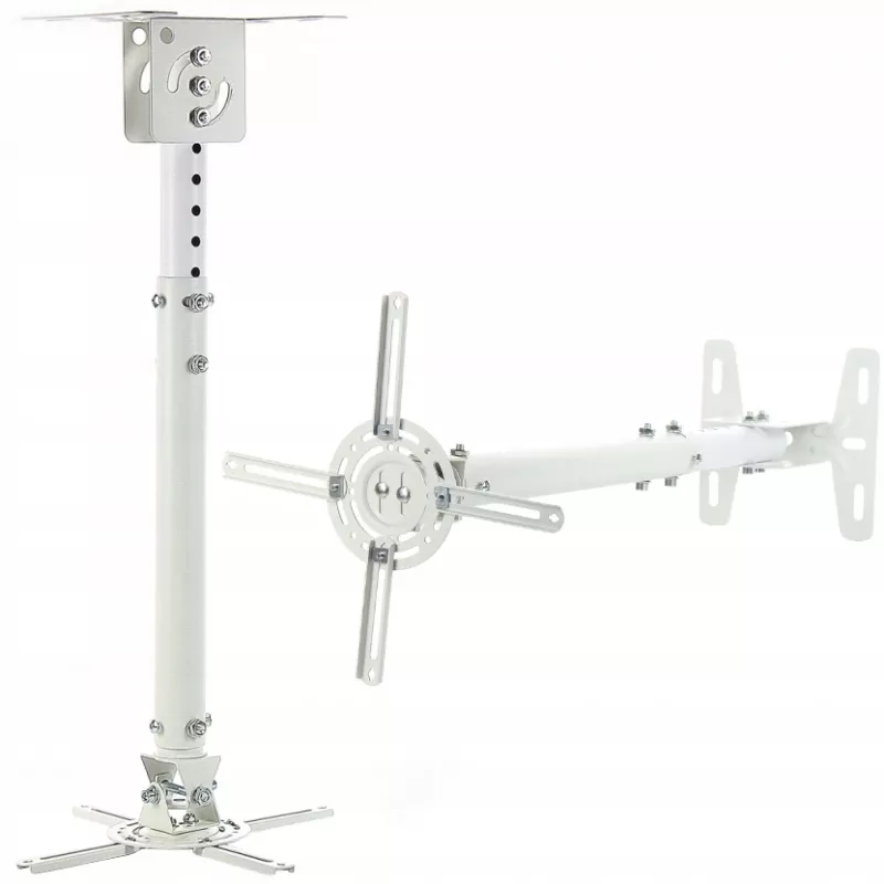 Suporte de teto para projetor 45-76 cm P-107W branco 15 kg