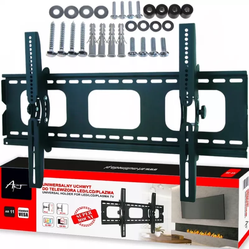 Suporte ART AR-08 (60-100; máx. 100kg) preto