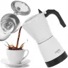 Camry | Máquina de café Moka elétrica | CR 4415w | 480 W | branca
