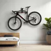 Suporte de bicicleta de parede MACLEAN MC-431 – suporta até 30 kg, armazenamento de bicicleta que poupa espaço