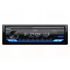 Autorrádio JVC KDX-382BT com Bluetooth e USB — Single DIN, entrada AUX, sintonizador FM