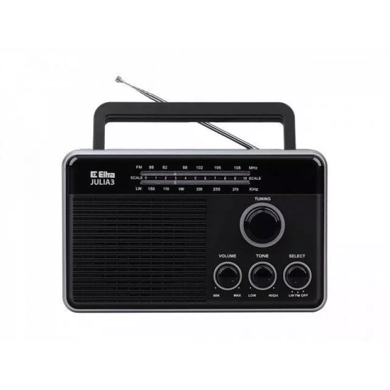 Eltra Rádio Julia 3 preto