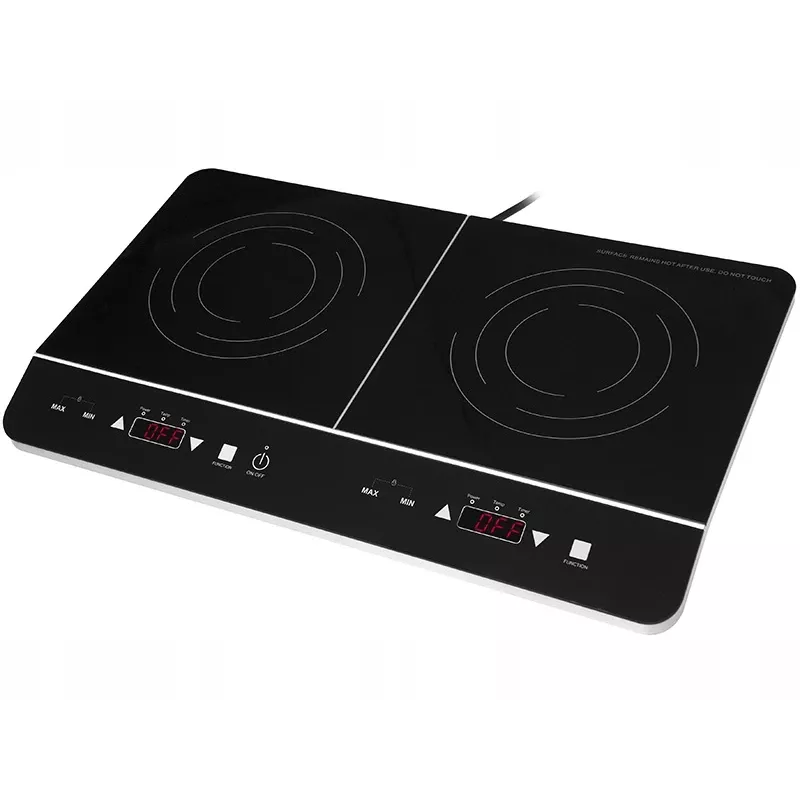 Placa de cozinha Lafe DuoChef CIY002, 2 zonas de cozedura, controlo tátil