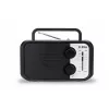 Rádio portátil Eltra DANA preto – recetor FM/AM, design compacto