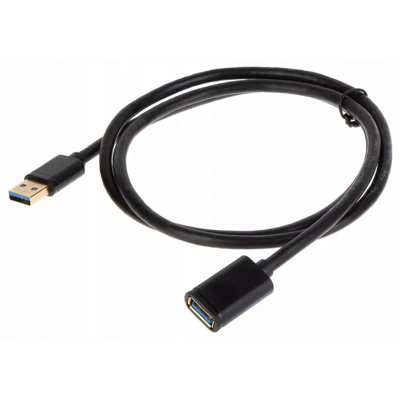 Cabo USB UNITEK Y-C457GBK USB 3.2 Gen 1 (3.1 Gen 1) 1 m USB A preto