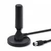 Antena de TV interior QOLTEC 57016 DVB-T2 – design compacto para receção digital terrestre