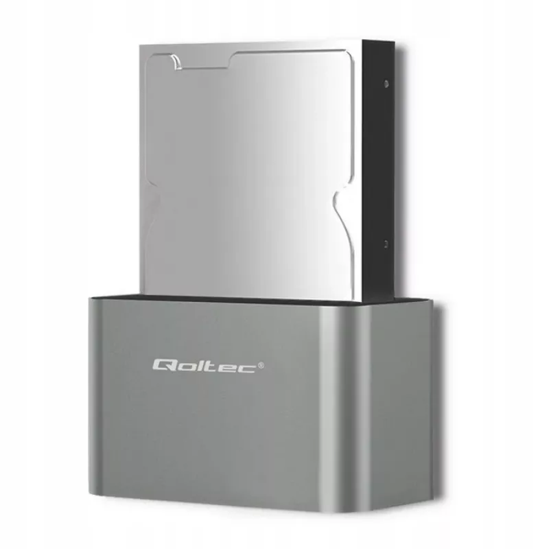 Estação de acoplamento Qoltec 5315 HDD/SSD | 2.5/3.5 SATA | USB 3.0