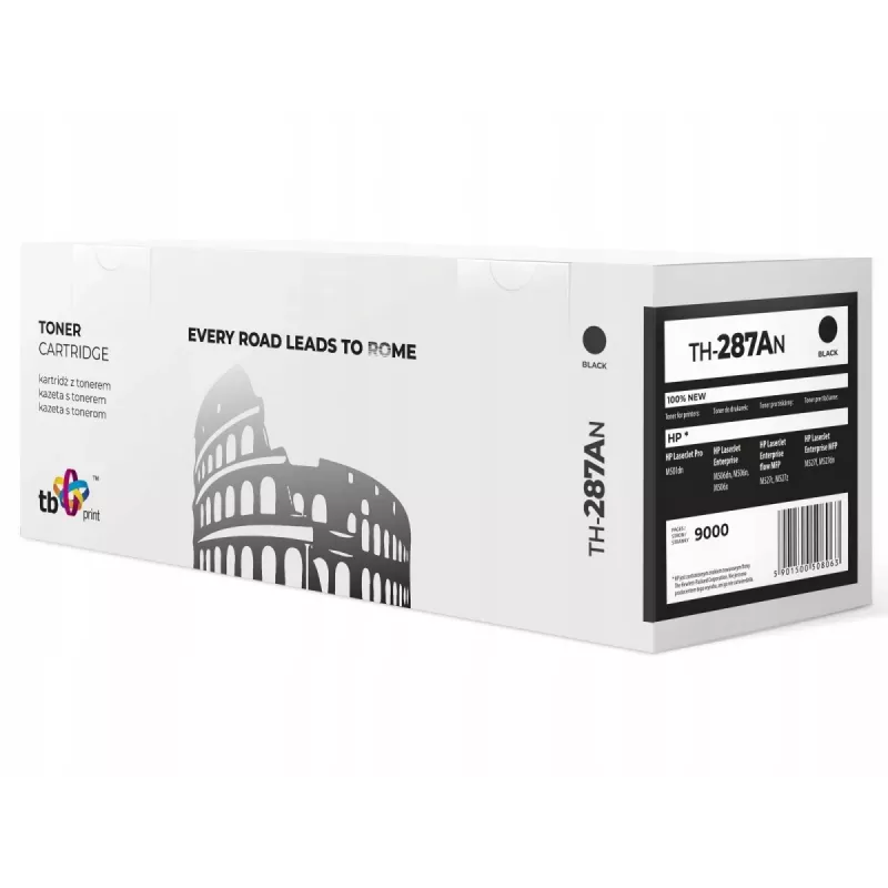 Toner para HP CF287A Lj M506 Bk TH-287AN novo