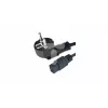 Cabo de alimentação CEE 7/7 - IEC 320 C19 16A VDE 1,8M preto