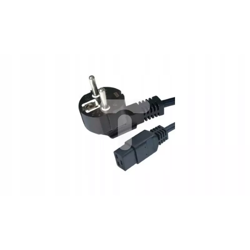Cabo de alimentação CEE 7/7 - IEC 320 C19 16A VDE 1,8M preto