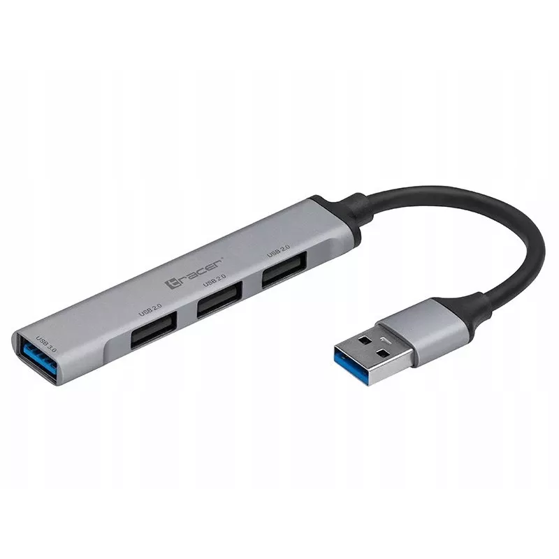 Hub USB Tracer 3.0, H41, 4 portas