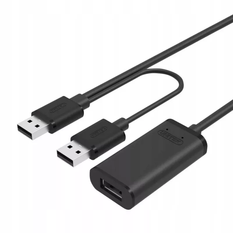 Cabo de extensão ativo USB 2.0, 20m; Y-279