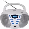 Aparelhagem estéreo portátil Blaupunkt BB7-WH, digital 2,4 W FM, cinzento, reprodução MP3